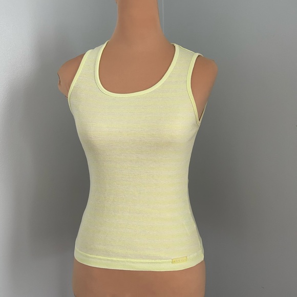 Vintage Guess neon stripe tank - Picture 1 of 3